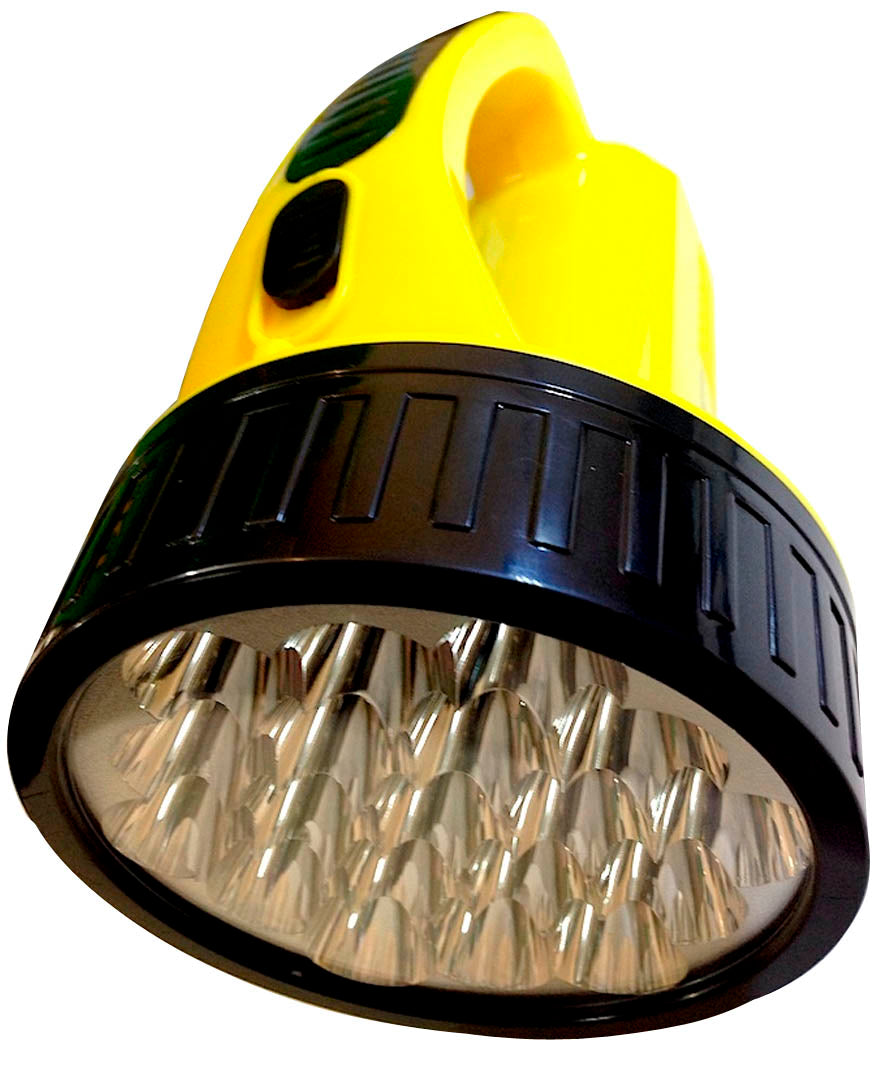 Lanterna holofote Recarregável com 19 LEDs