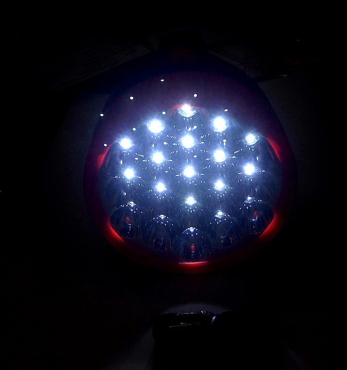Lanterna recarregável 19 LEDs