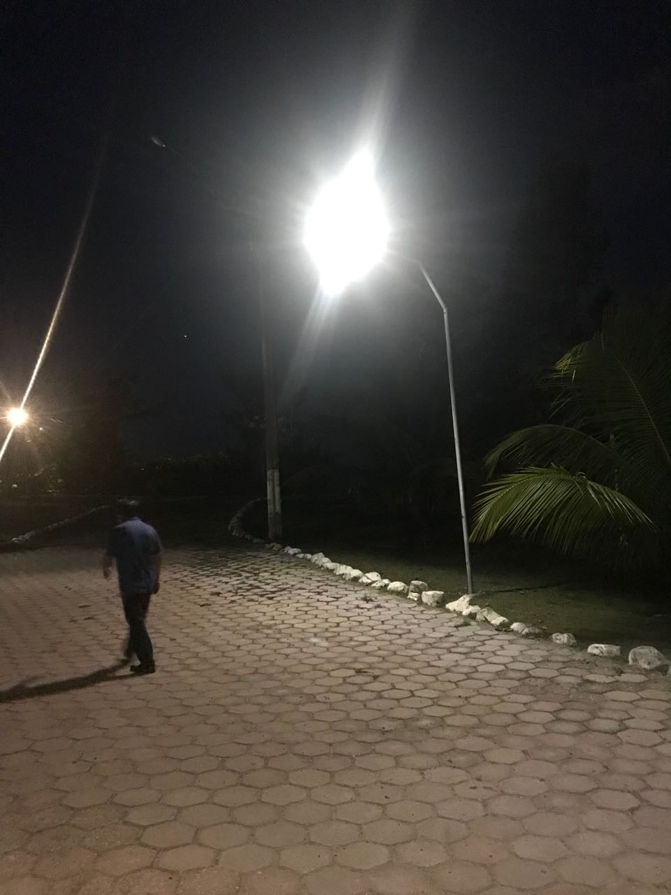 Luminária Solar Street Light, All in One 4500 Lumens