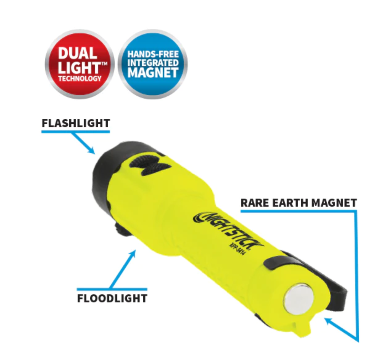 XPP-5414GX - Lanterna Dual-Light ™ ímã - INTRINSECAMENTE SEGURA
Nightstick