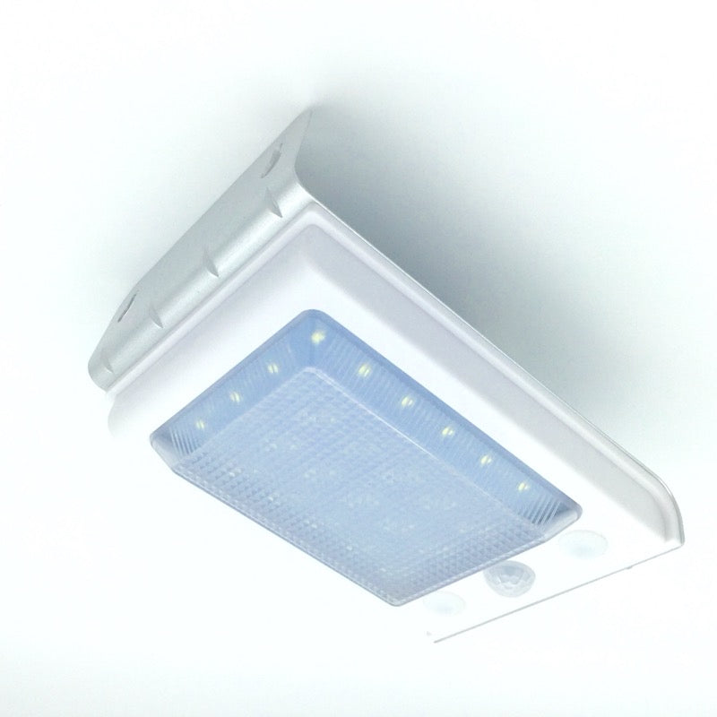 Luminária de LED Solar fotocélula e sensor de presença