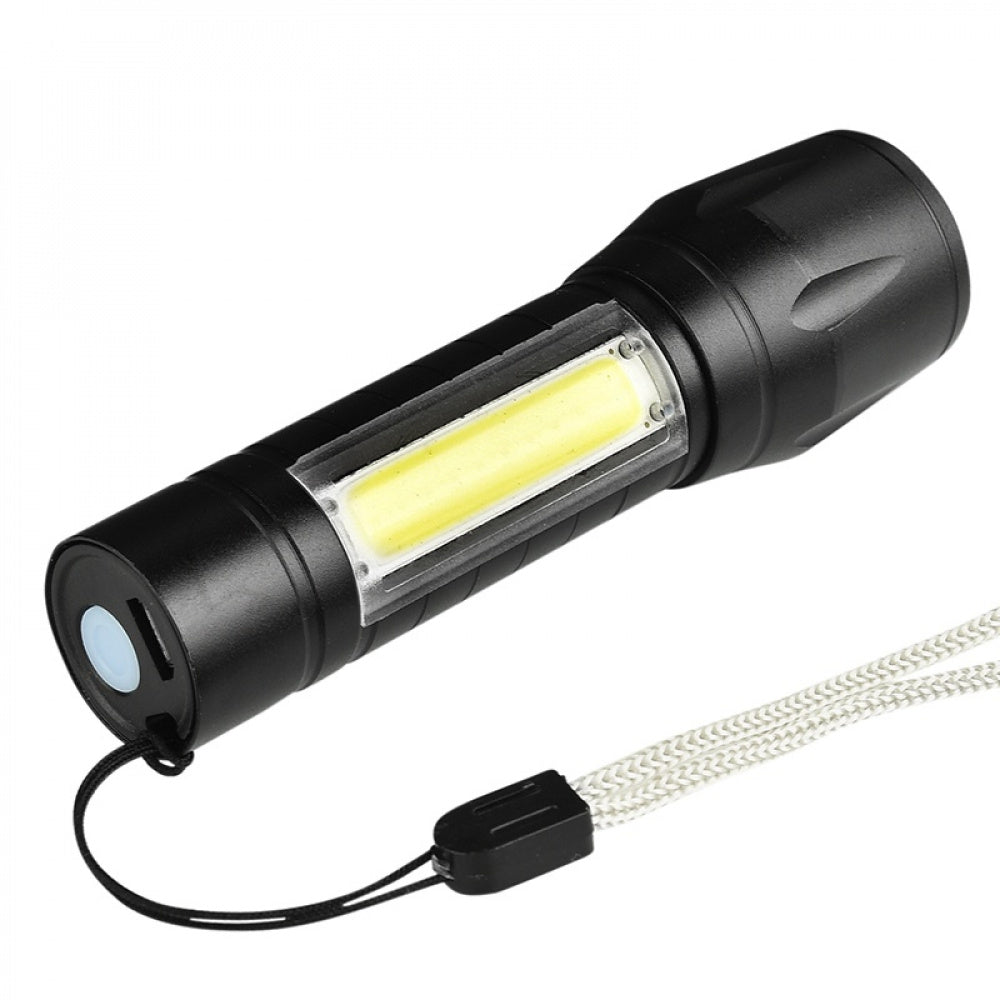 Lanterna tática LED MultiSafety Torch  USB