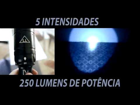 Lanterna de mergulho LED Scuba 350 Lumens - IP 68